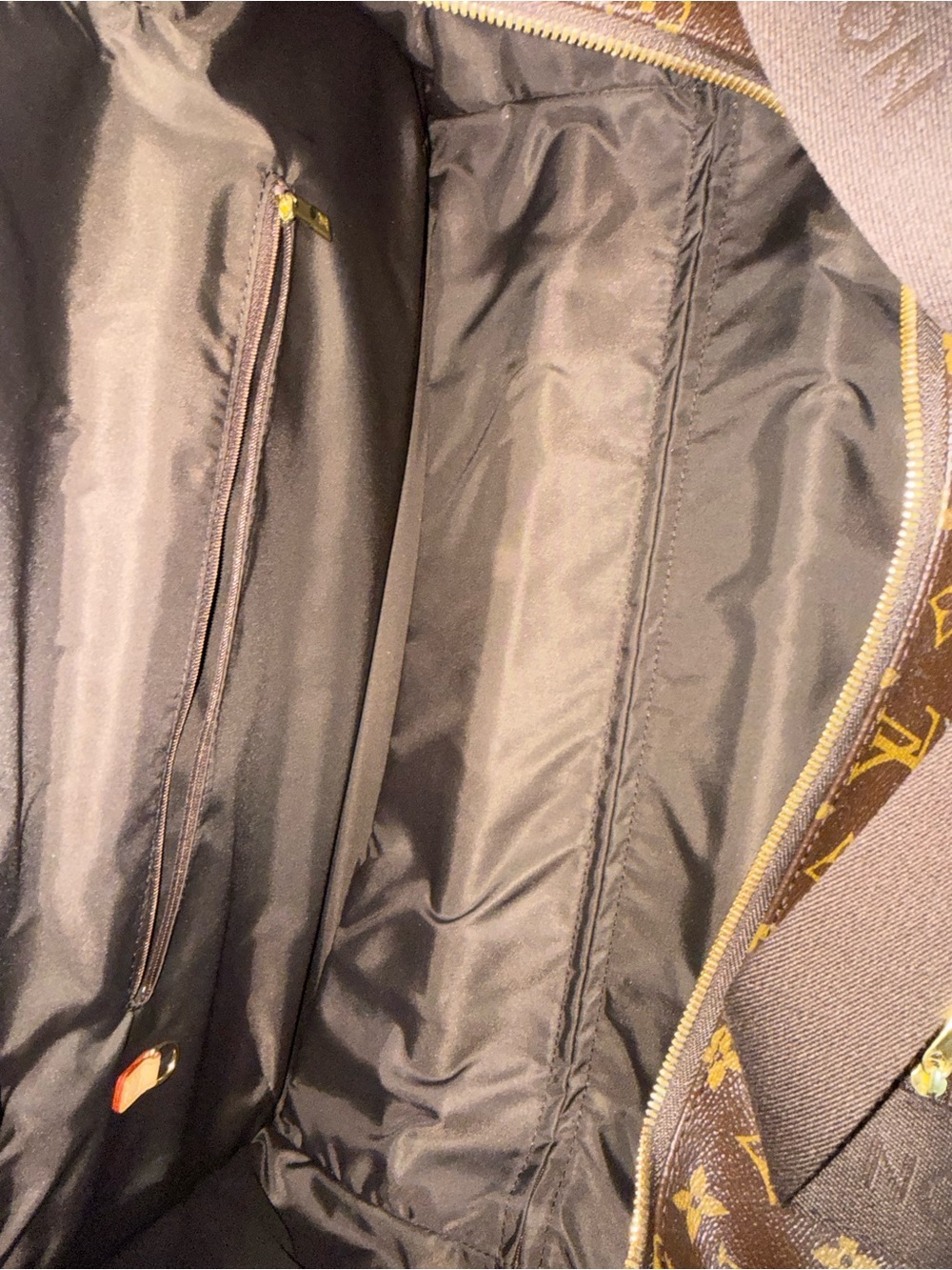Louis Vuitton Monogram Canvas Brown & Tan Carry-On Duffle - Picture 2 of 6